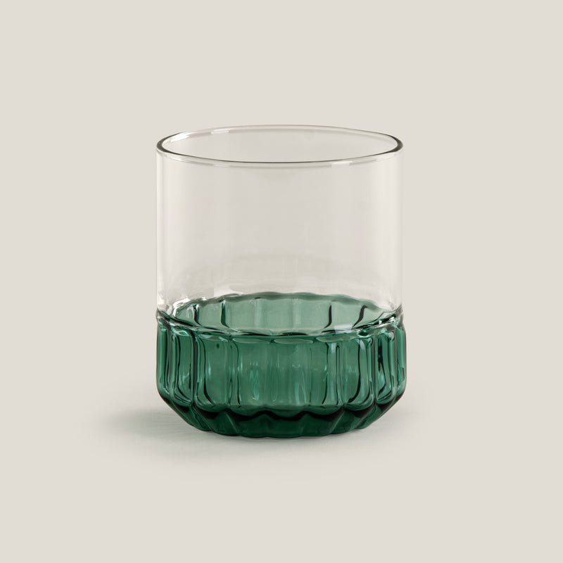 Vienna Green Glass Set of 4