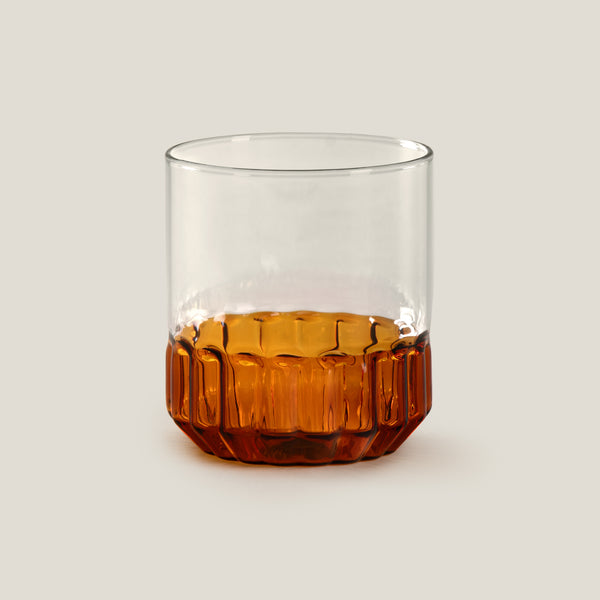 Vienna Amber Glass Set of 4