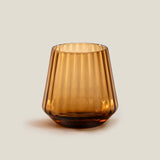 Ribella Brown Glass Set of 4