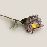 Grey & Yellow Daffodil Faux Flower