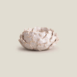 Floraison Off-White Candle Holder
