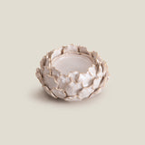 Floraison Off-White Candle Holder
