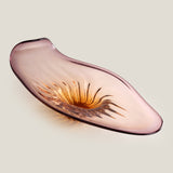Wavelet Purple & Amber Decor Platter