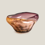 Wavescape Purple & Amber Decor Bowl
