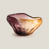 Wavescape Purple & Amber Decor Bowl
