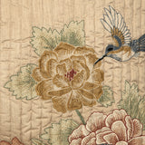 Serena Embroidered Beige Euro Cover