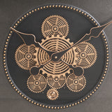Eclipsa Grey & Black Wall Clock