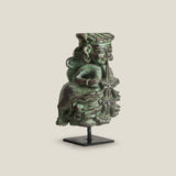 Vintage Trumpet Man Green