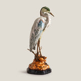 Heron Green Sculpture L