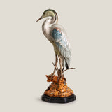 Heron Green Sculpture L