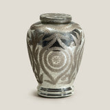 Celestia Silver Decor Jar