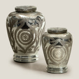 Celestia Silver Decor Jar