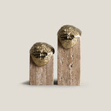 Kemet Antique Gold Bookends