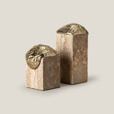Kemet Antique Gold Bookends