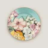 Florentine Multicolor Quarter  Plates Set of 4