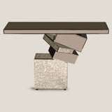 Dante Brown & Antique Block Console