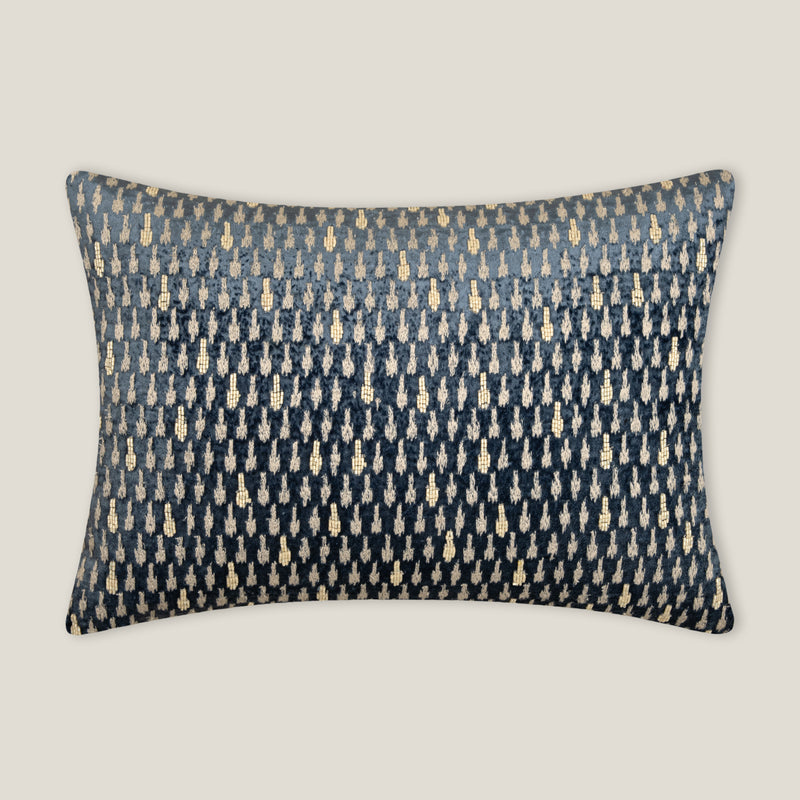 Geo Embroidered Cushion – Address Home