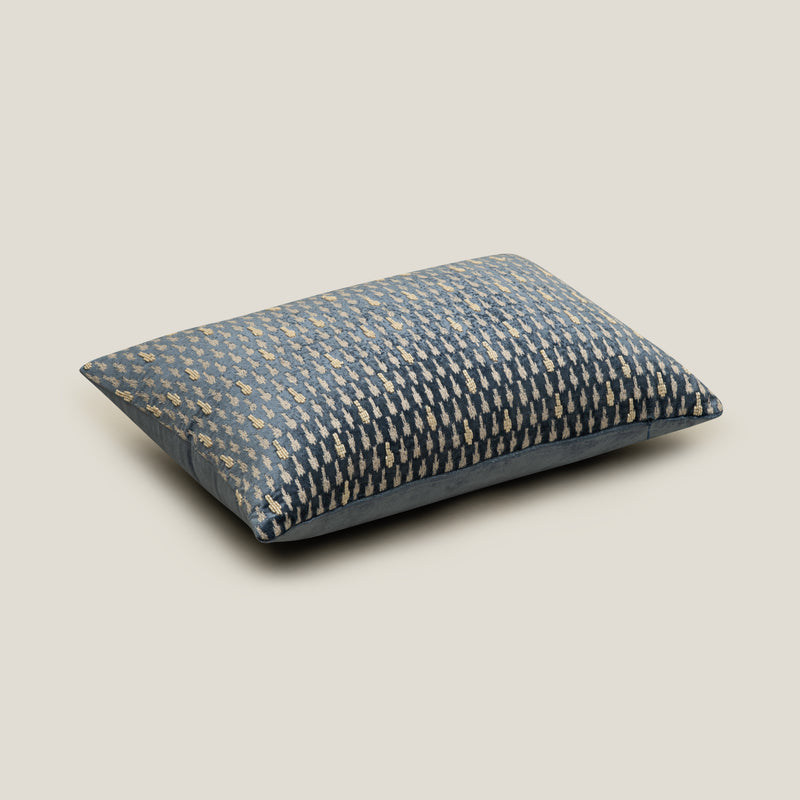 Geo Embroidered Cushion – Address Home