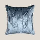 Cascade Blue Textured Cushion