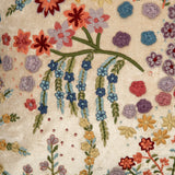 Blossom Embroidered Cushion