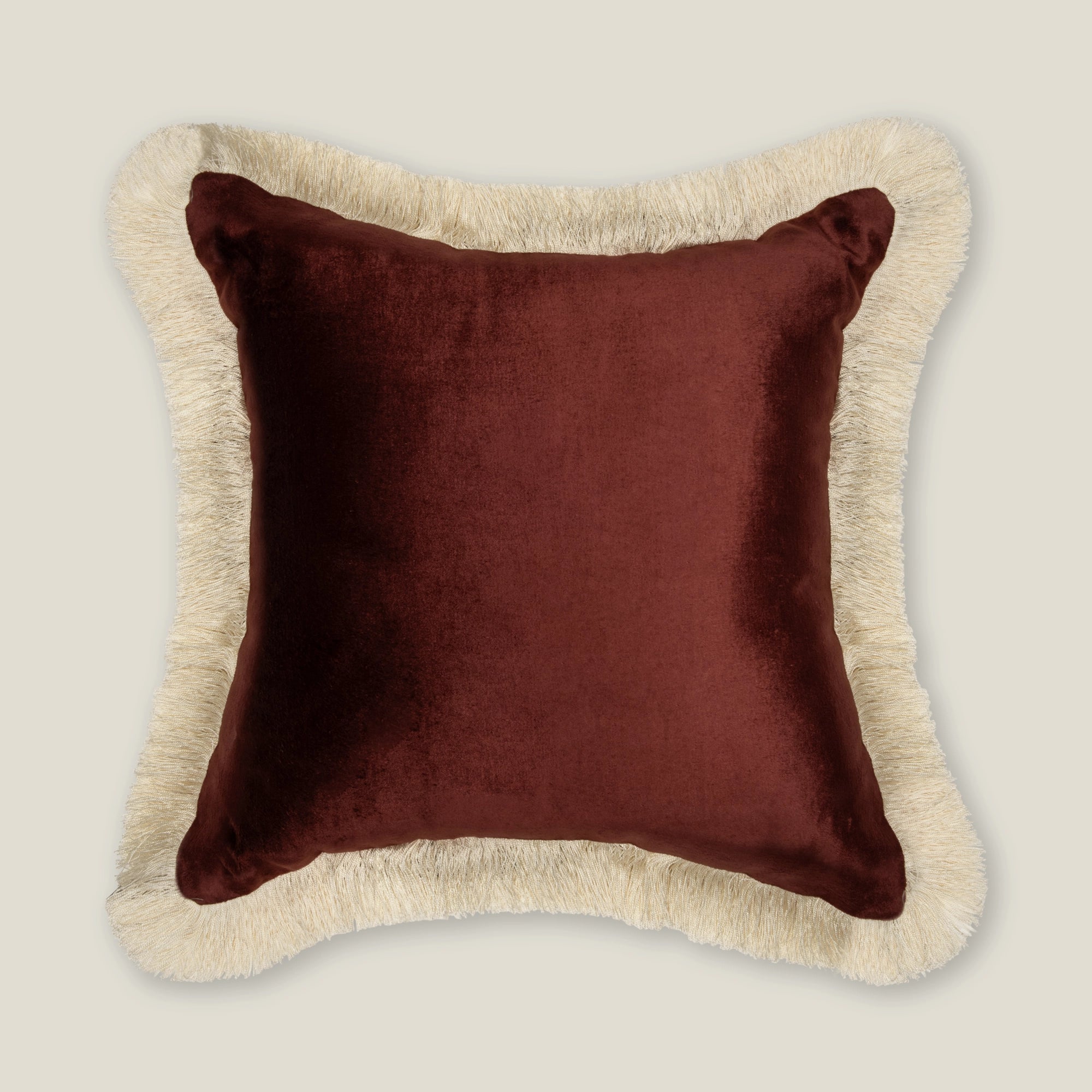 Buy Iria Rust & Brown Reversible Cushion Cover Online – Address Home