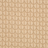 Arc Line Green & Beige Bedspread