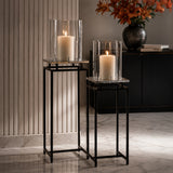 Vincent Nickel Floor Hurricane Large