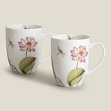 Tranquil Bloom Coffee Mug Set of 2