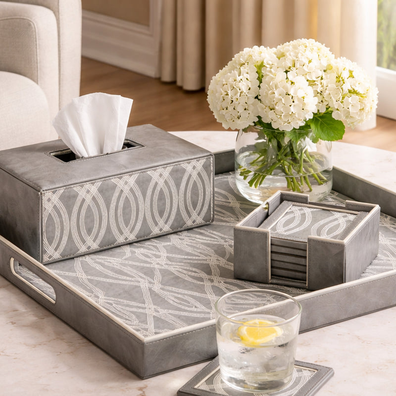 Buy Orbis Loop Grey Tissue Box Online – Address Home