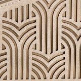 Aurum Beige & Gold Desk Set