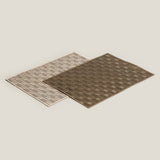 Aurum Beige & Gold Placemats Set of 2