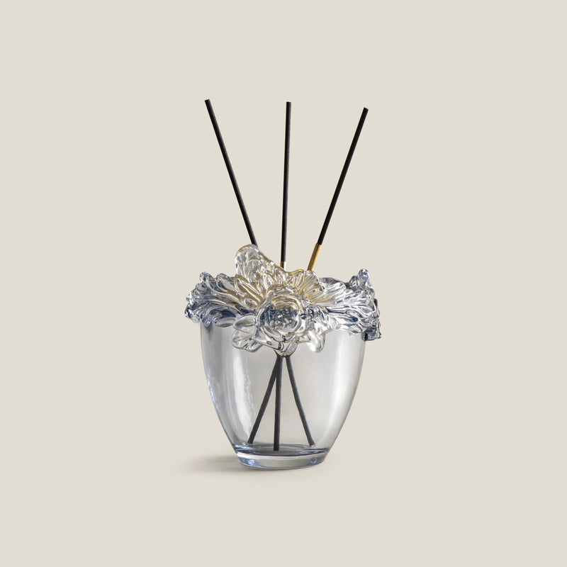 Buy Rosalie Blue Sculpted Glass Reed Diffuser Online – Address Home
