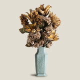 Ming Blue Embossed Vase