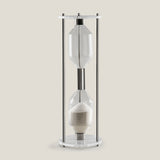 Majestic Silver & Clear Sand Timer