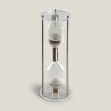 Majestic Silver & Clear Sand Timer