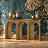 Arche Brass Console
