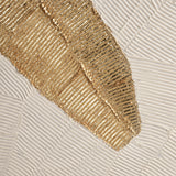 Gilded Banana Leaf Canvas