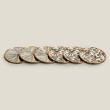 Bloomora Luxe Coasters Set of 6