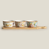 Fleur-De-Lis Bowl Set