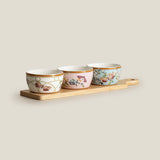 Fleur-De-Lis Bowl Set