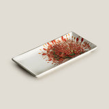 Le' Floret Red Serving Platter Small