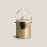 Ambrocia Gold & Ivory Ice Bucket