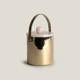 Ambrocia Gold & Ivory Ice Bucket