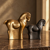 Stella Gold Horse Sculpture S