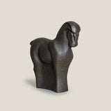 Stella Brown Patina Horse Sculpture L