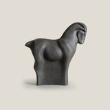 Stella Brown Patina Horse Sculpture L