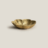 Floral Gold T-Light Floater