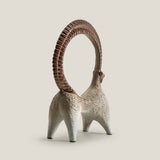 Atlas Ram Ceramic Sculpture