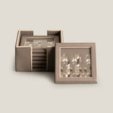 Brillo Brown Coaster Set of 6