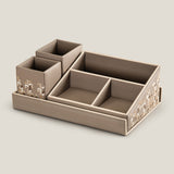 Brillo Brown Desk Set